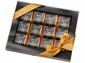 Bombonierki i czekoladki - Bombonierka na Boże Narodzenie - zestaw 12 czekoladek 204g - miniaturka - grafika 1