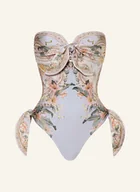 Moda i Uroda OUTLET - Zimmermann Strój Kąpielowy Bandeau Wylie blau - miniaturka - grafika 1