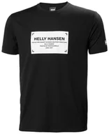 Koszulki męskie - Koszulka męska Helly Hansen  Move T-Shirt Black S - miniaturka - grafika 1