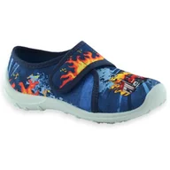 Buty dla chłopców - Kapcie do przedszkola dla chłopca oddychająca podeszwa Befado 660X153 Boogy - miniaturka - grafika 1