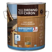 Farby i impregnaty do drewna - Drewnochron Impregnat EXTRA powłokotwórczy dąb 9 l - miniaturka - grafika 1
