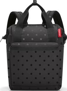 Plecak Allrounder R Glossy dots black Reisenthel - Plecaki - miniaturka - grafika 1
