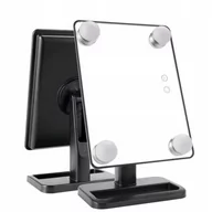 Lusterka do makijażu - OMEGA Lusterko kosmetyczne podświetlane do makijażu led 15787 - miniaturka - grafika 1