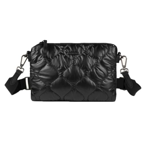 Munich Cover Fw25 Crossbody C/Black, Plecaki damskie, czarne, czarny