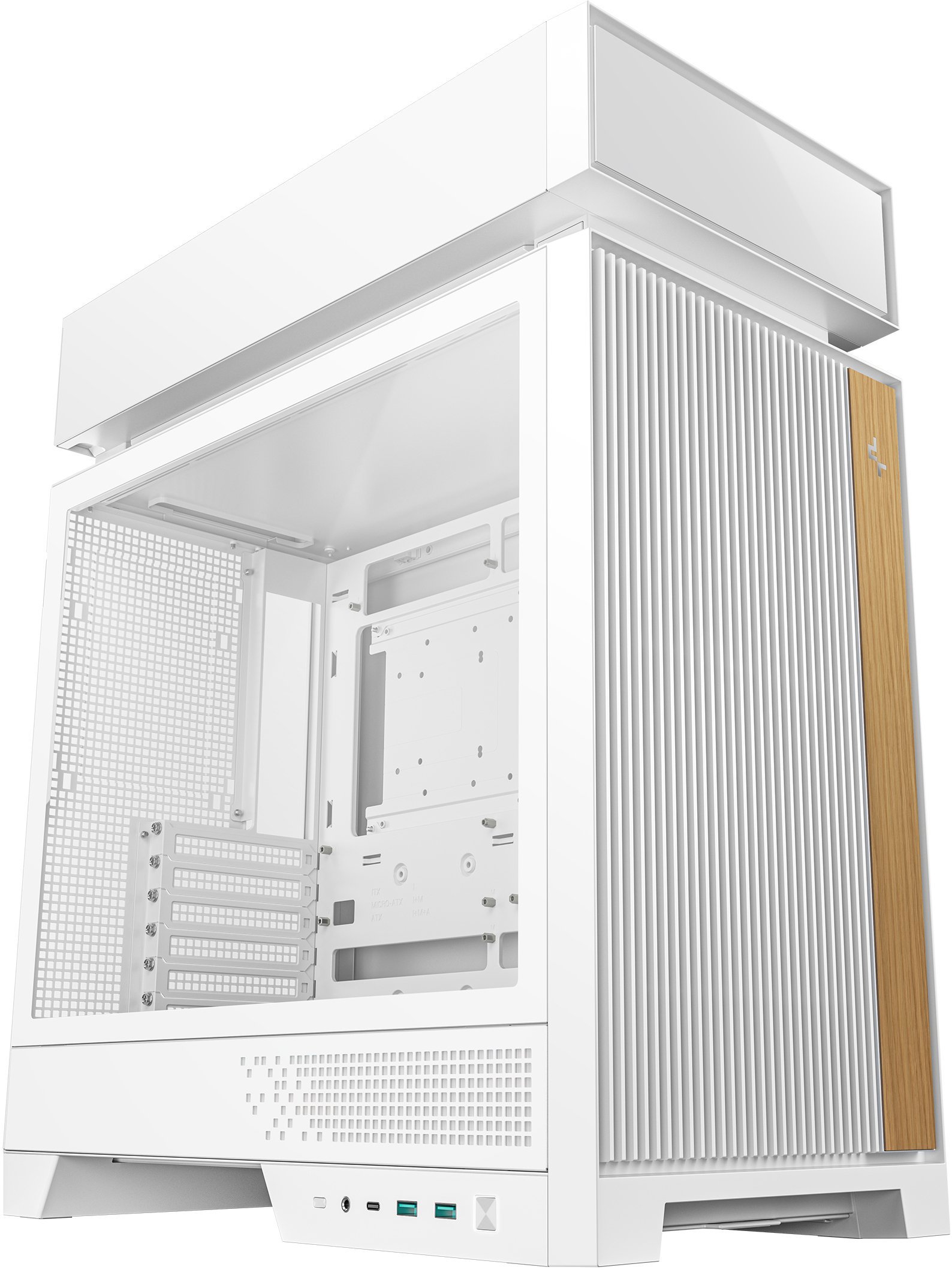 Deepcool Case CL660 WH White Mid Tower R-CL660-WHNNA0-G-1