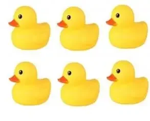Kaczka do kąpieli 6-pack - Pro Kids - Zabawki do kąpieli - miniaturka - grafika 1