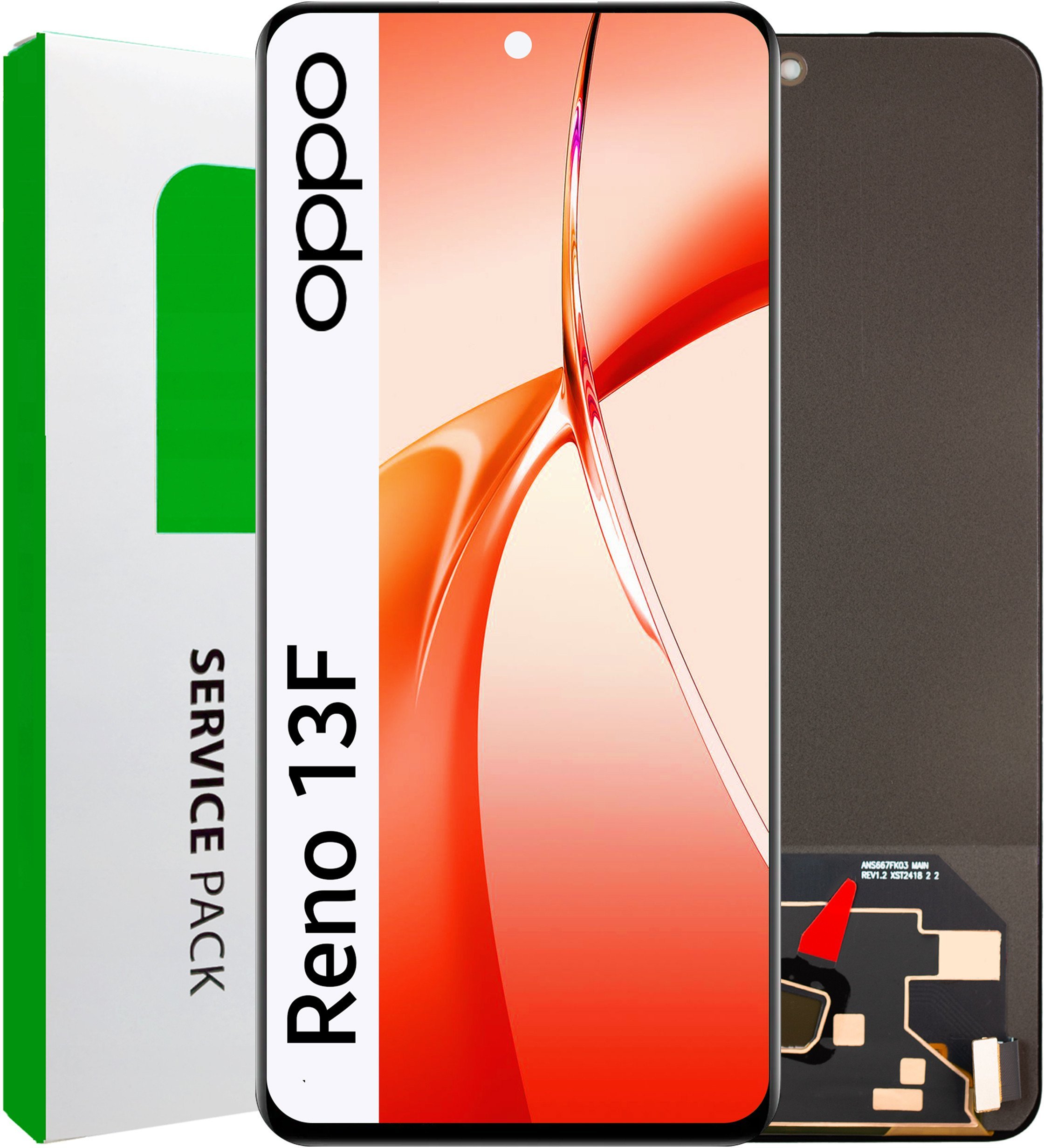 Zila Wyświetlacz do Oppo Reno 13 F 5G Ekran LCD Oryginał 5904858354269