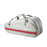 Torby sportowe - Torba na rakiety Wilson 6PK Team Racket Bag 2025 Oat - miniaturka - grafika 1