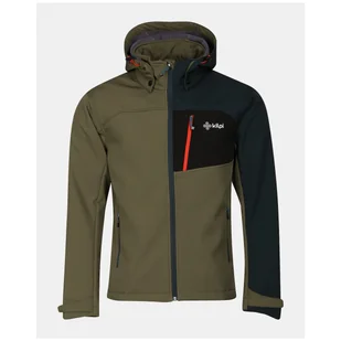 Męska kurtka softshellowa Kilpi Ontavio-M Rozmiar: XXL / Kolor: ciemnozielony - Kurtki męskie - miniaturka - grafika 1