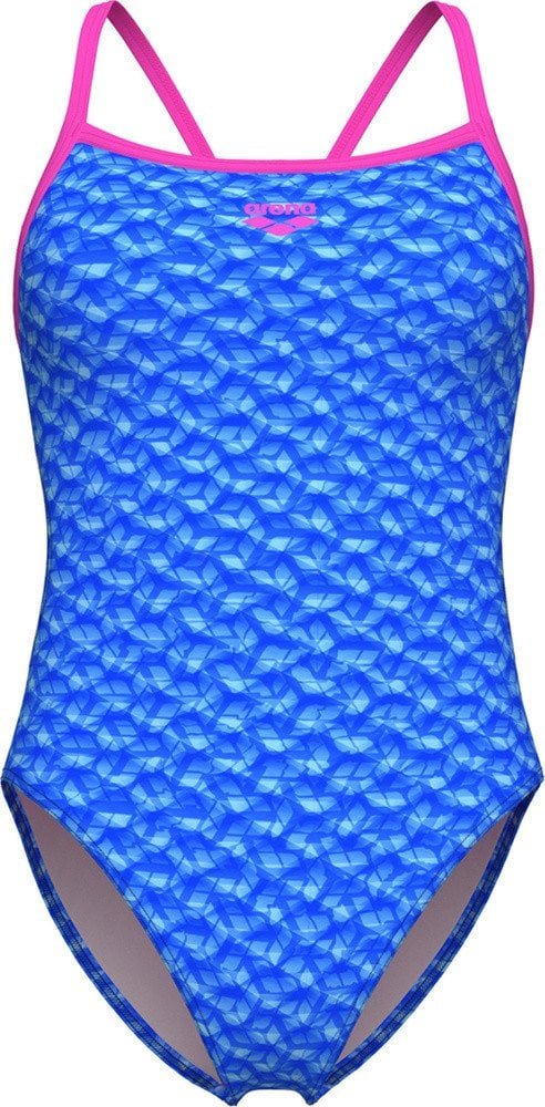 Damski Strój Kąpielowy Women's Arena Monogram Swimsuit Challeng dress blues rozmiar 28