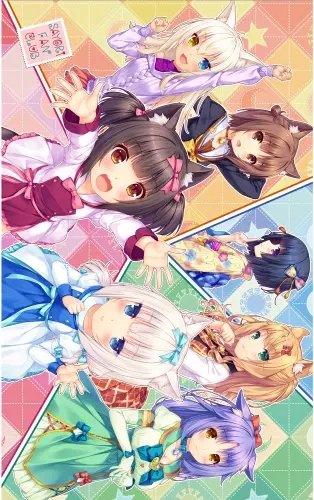 Plakat Anime Manga Nekopara np_038 A2 (custom)