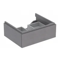 Szafki łazienkowe - GEBERIT GEBERIT 500.505.43.1 Szafka Xeno2 pod umywalkę 60 cm 1 szuflada szary mat p$1111tno - miniaturka - grafika 1