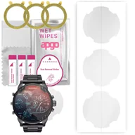 Akcesoria do smartwatchy - 3x Folia hydrożelowa do Diesel DZ7395 MR. Daddy 2.0 - apgo Smartwatch Hydrogel Protection Ochrona na ekran smartwatcha - miniaturka - grafika 1