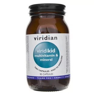 Viridian Viridikid Multivitamin & Mineral dla dzieci 90 szt. - Witaminy i minerały - miniaturka - grafika 1