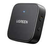 Transmitery FM - UGREEN CM667 Nadajnik i odbiornik audio USB-C 300mAh Szary - miniaturka - grafika 1