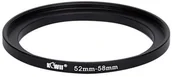 Tulejki, adaptery, redukcje do aparatów - JJC Redukcja filtrowa FreePower 52 na 58 mm - miniaturka - grafika 1