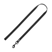 Smycze dla psów - AniOne Smycz krótka Classic nylonowa czarny M - miniaturka - grafika 1