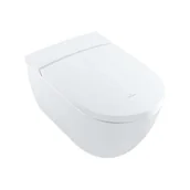 Bidety - Villeroy & Boch ViClean - Bidet elektroniczny z ceramiką, bez kołnierza, CeramicPlus, SoftClosing, biel alpejska V0E200R1 - miniaturka - grafika 1