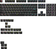Gadżety dla graczy - Glorious Glorious GPBT Backlit Keycaps, ANSI Layout US, PBT, Dye-Sub - Schwarz - miniaturka - grafika 1
