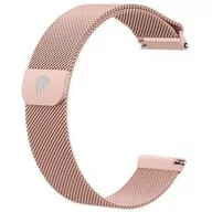 Akcesoria do smartwatchy - RhinoTech Pasek wymienny Quick Release 18mm RTMS-002-RG Różowy /Złoty - miniaturka - grafika 1