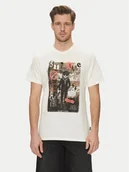 Koszulki męskie - Blend T-Shirt 20717965 Biały Regular Fit - miniaturka - grafika 1