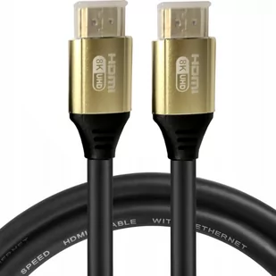 Kabel Przewód Hdmi 2.1 Premium 8K 60Hz 48Gbps 5M - Kable Kabel Przewód Hdmi 2.1 Premium 8K 60Hz 48Gbps 5M - Kable - miniaturka - grafika 1