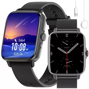 SG-Gadgets DT102 Czarny - Smartwatch - miniaturka - grafika 1