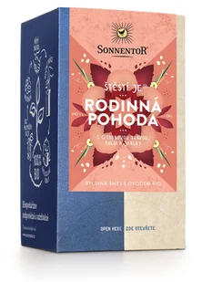 Sonnentor - Happiness is® family well-being, herbata w torebkach, organiczna, 18 szt. - Herbata - miniaturka - grafika 1