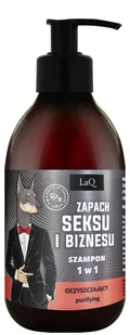 LaQ Doberman, szampon dla facetów 1w1 (edycja limitowana), 300ml - Szampony do włosów - miniaturka - grafika 1