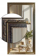 Lustra - Ekskluzywne lustro w ozdobnej złotej ramie 140x50 odporne na wilgoć U12 - miniaturka - grafika 1