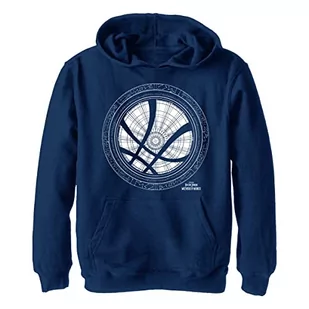 Marvel chłopięca bluza z kapturem Doctor Strange w Multiversum des Wahnsinns Sanctum Sanctorum Icon White Hoodie, Heather Navy, XL, granatowy., XL - Bluzy dla chłopców - miniaturka - grafika 1
