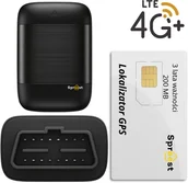 Akcesoria do nawigacji - Spreest LOKALIZATOR GPS 4G DO AUTA SAMOCHODU GNIAZDO OBD + KARTA SIM NA 13 MIESIĘCY - miniaturka - grafika 1