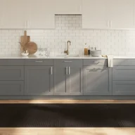 Dywany - Dywan prostokątny, ciemnobrązowy, 100x400 cm, bambusowy - miniaturka - grafika 1