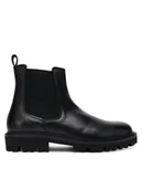 Botki męskie - BOSS Sztyblety Julyo 50552573 Czarny - miniaturka - grafika 1