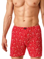 Majtki męskie - BOKSERKI KEY MXC-915 B22 (kolor granat, rozmiar L) - miniaturka - grafika 1