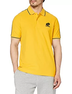 Lotto Męska koszulka polo Lipari Pq, Giallo, XXL - Koszulki męskie - miniaturka - grafika 1
