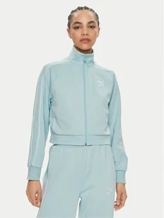 Puma Bluza T7 624211 Niebieski Relaxed Fit - Bluzy damskie - miniaturka - grafika 1