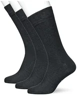 Skarpetki męskie - Seidensticker Męskie skarpety biznesowe, antracytowy, 39 EU - miniaturka - grafika 1