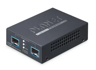 PLANET 2-Port 10G/2.5G/1G/100BASE-X konwerter sieciowy Czarny - Pozostałe akcesoria sieciowe - miniaturka - grafika 1