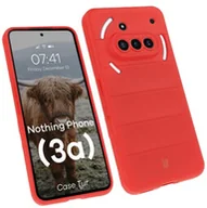 Etui i futerały do telefonów - Bizon Pancerne etui Case Tur do Nothing Phone (3a), czerwone - miniaturka - grafika 1
