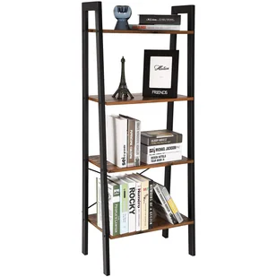 Regał Półka na Książki Industrialny Rustykalny - Regały - miniaturka - grafika 1