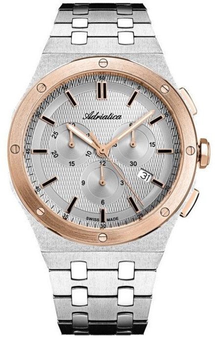 Zegarek męski Adriatica A8337.R117CH srebrny