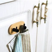 Wieszaki i stojaki - Wieszak loftowy ścienny KENDAR pojedynczy - miniaturka - grafika 1