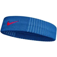 Ozdoby do włosów - Opaska na głowę Nike Dri-Fit Reveal (kolor Niebieski) - miniaturka - grafika 1