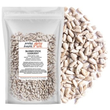 Słonecznik Łuskany 500g Naturalny