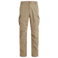 Spodnie sportowe męskie - Spodnie męskie Craghoppers NosiLife Convertible Cargo Trouser III Rozmiar: XXXL / Kolor: brązowy - miniaturka - grafika 1