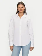 Koszule damskie - Guess Jeans Koszula W4YH68 WGCF1 Biały Regular Fit - miniaturka - grafika 1