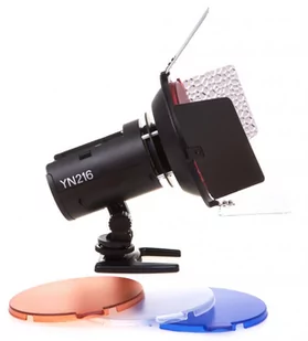 Yongnuo yn216 na LED lampy wideo do (55, 2280 LM, 5500 K), czarna YN216 PRO - Lampy studyjne - miniaturka - grafika 1