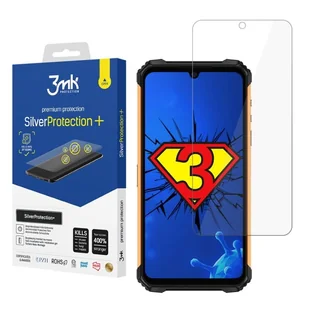Antymikrobowa folia ochronna do Ulefone Armor 8 Pro - 3mk SilverProtection+ - Szkła hartowane na telefon - miniaturka - grafika 1