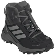Buty dla chłopców - Buty dziecięce Adidas Terrex Ax4R Cw+ Mid K Rozmiar butów (UE): 33,5 / Kolor: czarny/szary - miniaturka - grafika 1